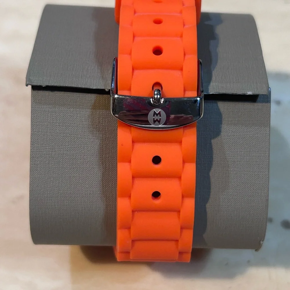 Michele Orange Tahitian Chronograph Women's Watch